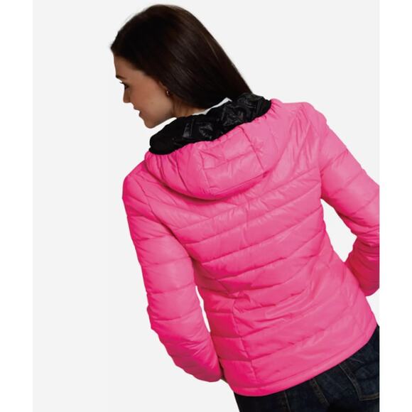 Roper Bright Pink Puffer Jacket - Picture 10 of 10